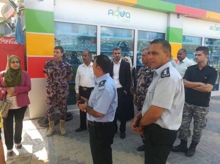 النيابة العامة تنظم جولة ميدانية تفقدية للمنتجعات السياحية في محافظة أريحا