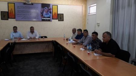  المجلس المركزي الأعلي لأولياء الأمور -قطاع غزة يلتقي مع مدير برنامج التربية والتعليم -وكالة الغوث -قطاع غزة