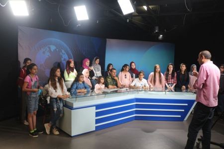 طوباس: اختتام مخيم صحافيات صغيرات السادس