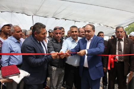  الاحتفال في جنين بافتتاح مهرجان العنب في جنين الثاني