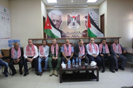  محافظة جنين تقيم بين عزاء لشهداء الأمن الأردني