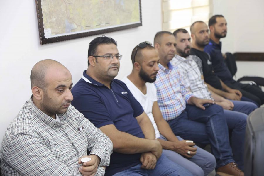 قلقيلية : المحافظ يلتقي وفدا من إقليم حركة فتح