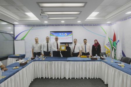  الكلية الجامعية للعلوم التطبيقية توقع اتفاقية تعاون مع جمعية الخليج التعليمية بغزة