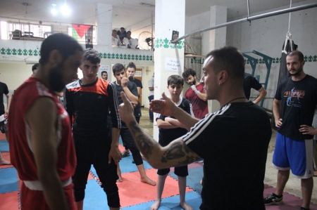 اتحاد الملاكمة يستقبل وفداً إيطالياً في اطار تطوير اللعبة