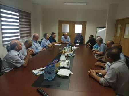 وفد بلدية بيليفلد الألمانية يختتم زيارته في الزبابدة