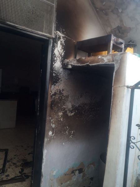 جنين : اصابة ربة منزل وطفليها في حريق داخل منزل