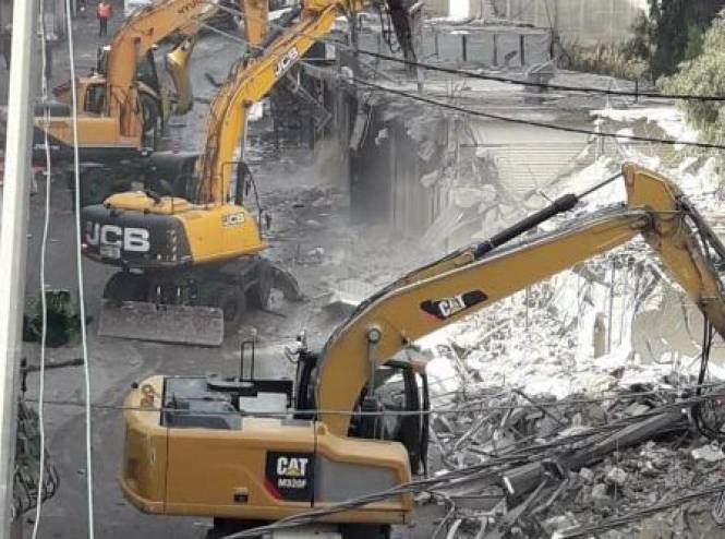 الاحتلال يهدم منزلا في واد الأعور جنوب الخليل