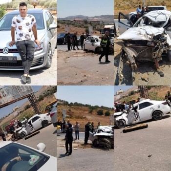 مصرع شاب وإصابة أخر بحادث سير جنوب طوباس