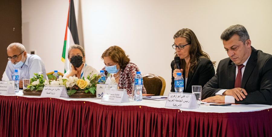 الجامعة العربية الأمريكية تحتفل بإطلاق تطبيق نبض الحياة الأول من نوعه يحتوي على معلومات صحية