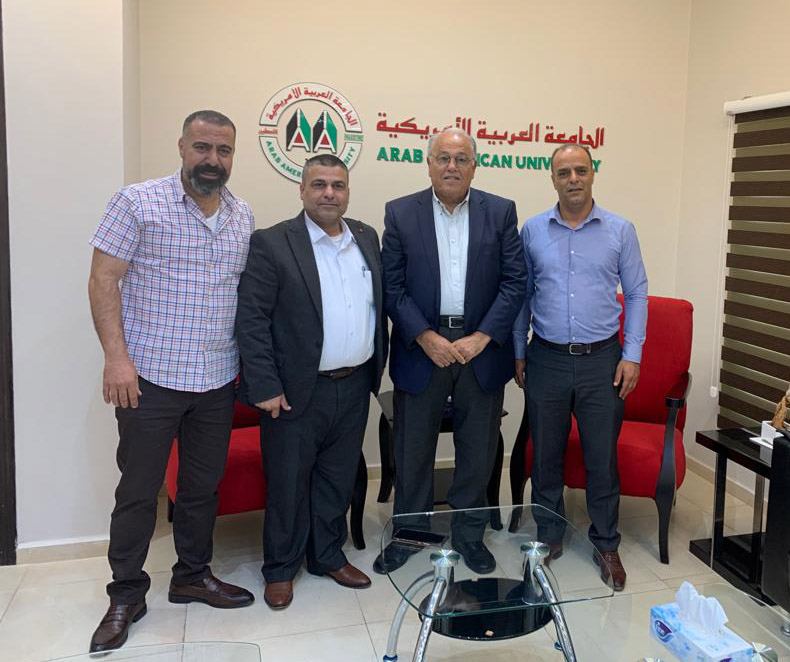 رئيس الجامعة العربية الامريكية يستقبل رئيس مجلس الخدمات المشترك للأغوار الشمالية لبحث قضايا طلبة الاغوار