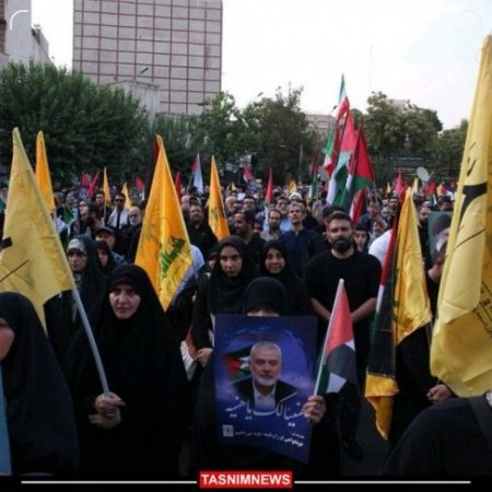 بدء مراسم تشييع هنية في طهران