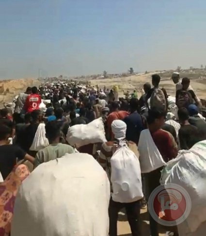 فوضى التوزيع تحرم آلاف الجوعى من المساعدات في غزة