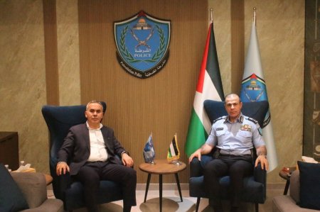 اللواء علام السقا يبحث مع سفير فلسطين لدى قطر سبل التعاون لخدمة طلبة الأكاديمية الشرطية