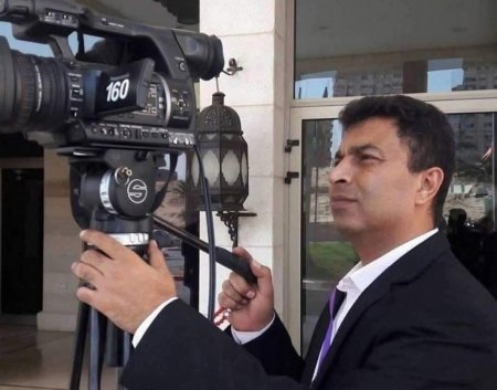 استشهاد الزميل الصحفي خالد المدهون برصاص الاحتلال شمال غزة