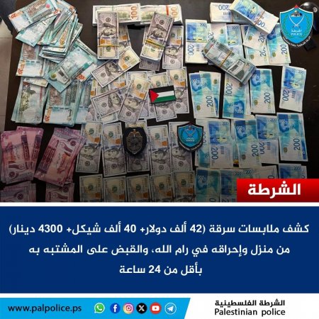 كشف ملابسات سرقة منزل 