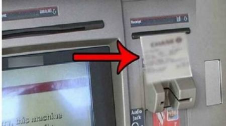 تحذير:اذا كنت تستخدم الصرافات الالية فلا تطلب وصل بعد استلام الاموال!