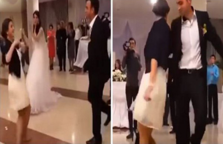 رقصت ببراعة ف خطفت العريس من عروسه في ليلة زفافهما 