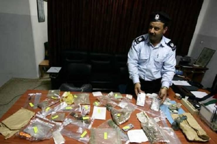 ضبط مواد مخدرة في جنين
