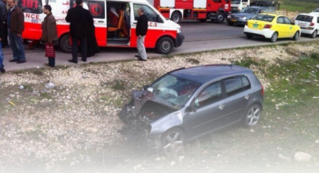 مصرع شاب اثر حادث سير شرق الخليل 