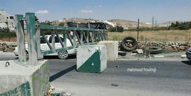 الاحتلال يعيد اغلاق مفرق بين عينون 