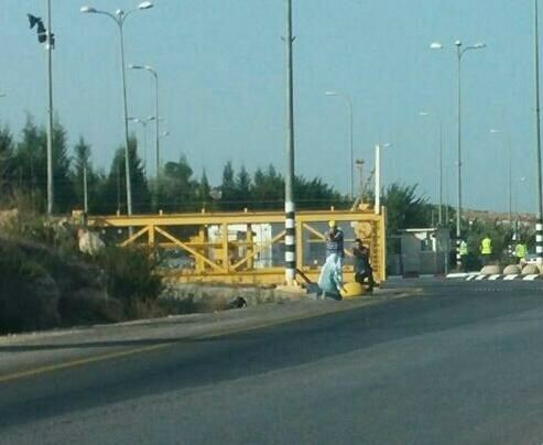 شاهد بالفيديو : اطلاق النار على الطفلة الفلسطينية براءة اليوم في قلقيلية