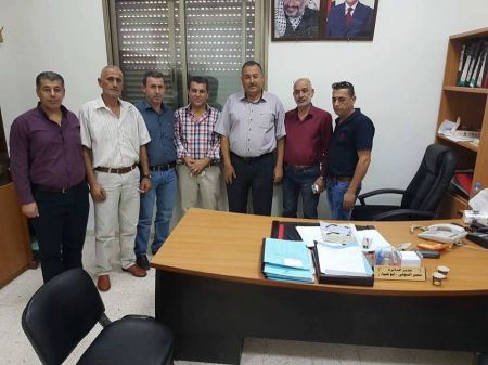 مخابرات جنين تبحث مع سلطة الأراضي ألية التعاون والتواصل والتنسيق المشترك لحماية املاك المواطن واملاك الدوله