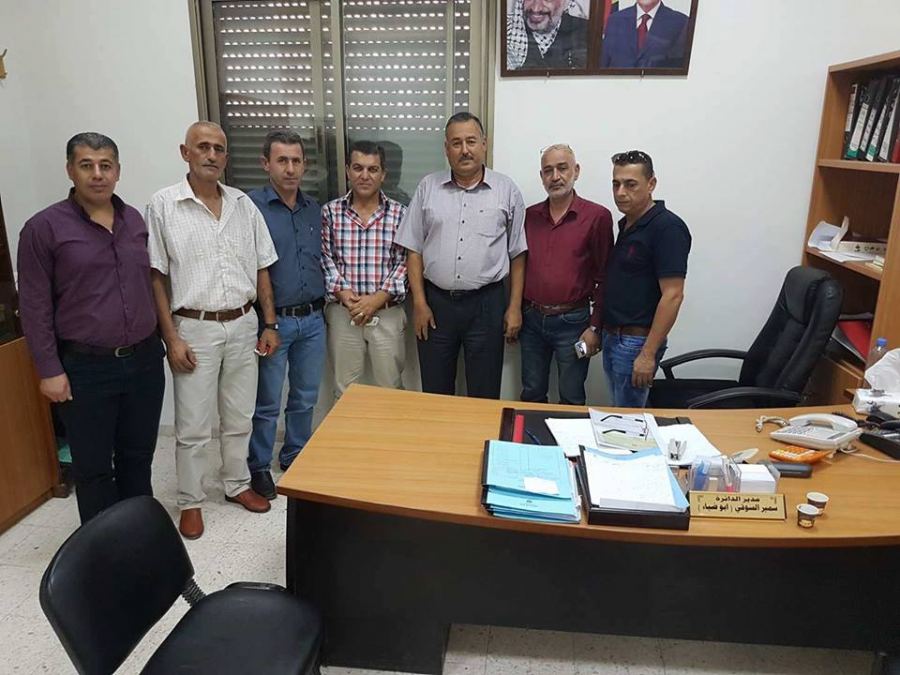 مخابرات جنين تبحث مع سلطة الأراضي ألية التعاون والتواصل والتنسيق المشترك لحماية املاك المواطن واملاك الدوله