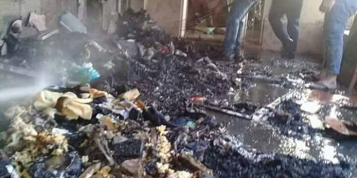 إخماد حريق منزل في بلدة السيلة الحارثية غرب جنين