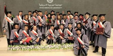  الجامعة العربية الأمريكية وجامعة انديانا تحتفلان بتخريج الفوج الثالث من طلبة ماجستير ادارة الاعمال MBA