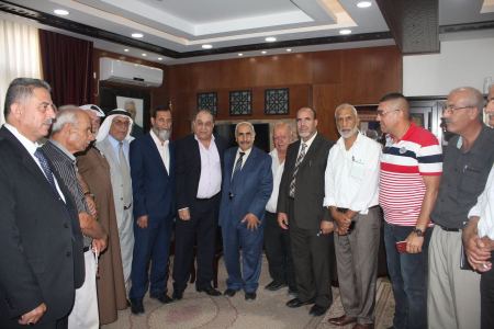 لجنة الإصلاح العشائرية المركزية ولجان الإصلاح العشائري في المحافظة تكرم المحافظ رمضان تقديرا لجهوده في المحافظة على السلم الأهلي