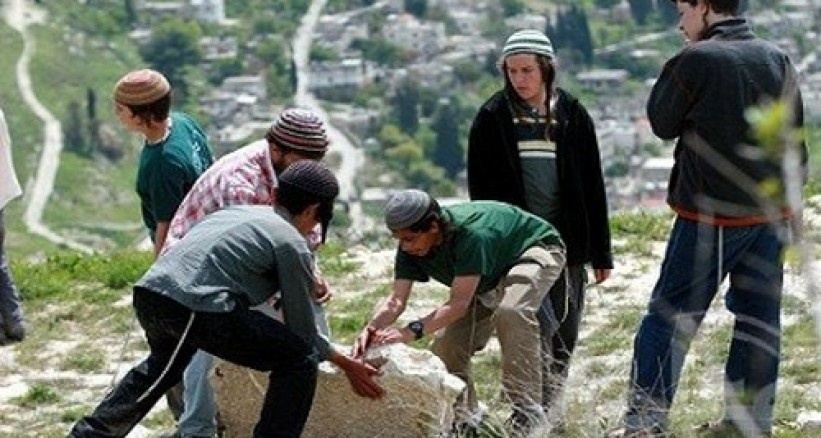 إصابة مسنة باعتداء للمستوطنين على منزل بالخليل