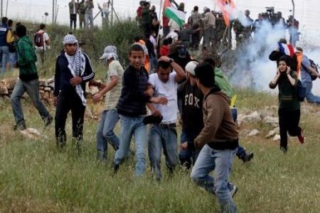 اصابات واعتقالات خلال مواجهات جنوب طوباس