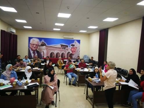  محافظة جنين تستضيف ورشة تدريبية نظمتها مؤسسة إنجاز فلسطين لإعداد متدربين متطوعين للعام الأكاديمي 2018