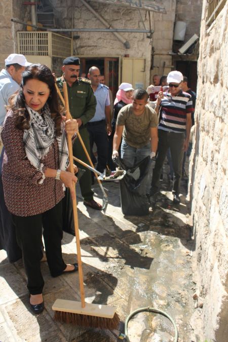  سلطة جودة البيئة تحي يوم النظافة العالمي في محافظة جنين