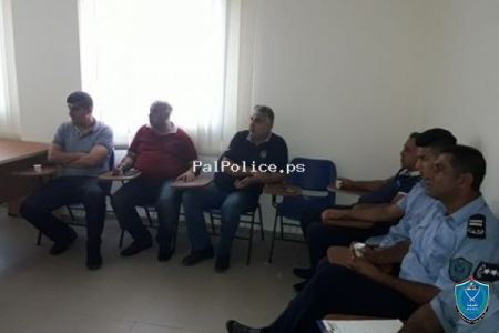 الشرطة تطلق سلسلة من اللقاءات التدريبية لمنتسبيها حول آفة المخدرات في جنين