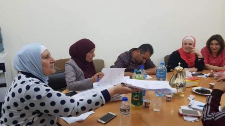 تنمية طوباس تشارك بحملة من بيت لبيت وتنمية نابلس تلتقي ننزلاء مركز التأهيل