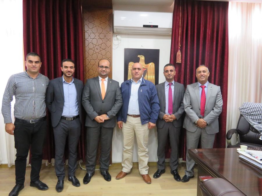محافظ جنين يلتقي رئيس نيابة جنين