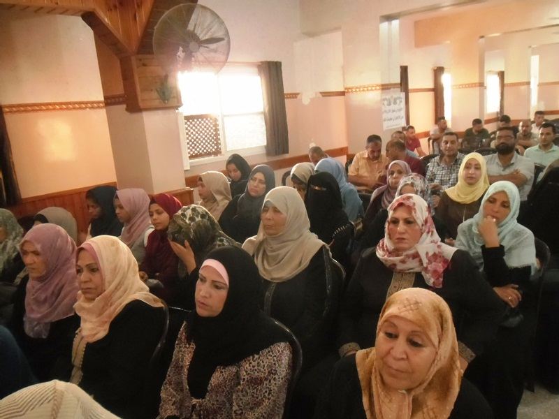 اللجنة الشعبية للاجئين تنفذ ندوة سياسية حول تفويض الاونروا والعودة بخان يونس
