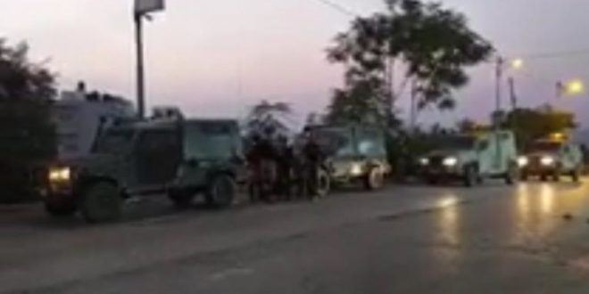  الاحتلال يقتحم بيرزيت ويقوم بمصادرة كاميرات المحلات التجارية