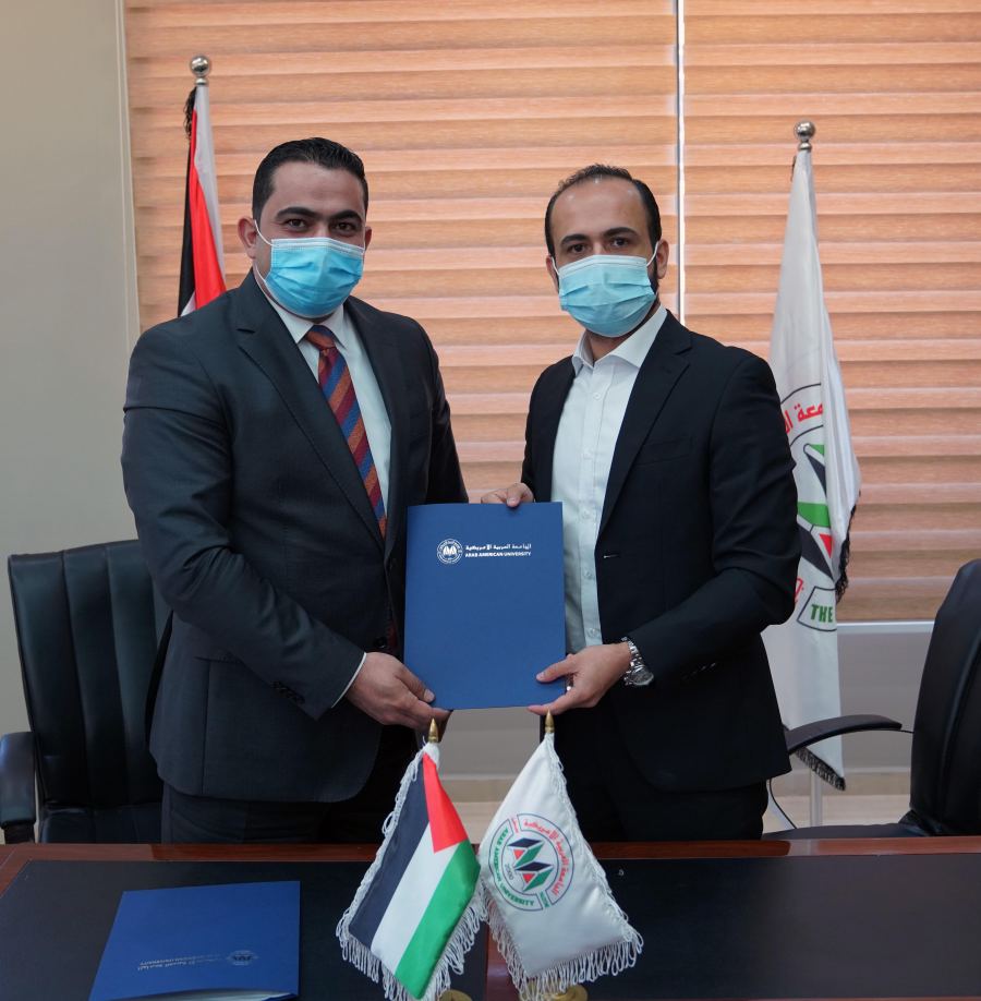  الجامعة العربية الأمريكية وشركة الاتصالات الفلسطينية توقعان اتفاقية تعاون