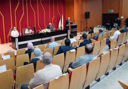 الجامعة العربية الأمريكية تكرم المتميزين من الباحثين والأكاديميين والإداريين