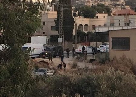 إصابة شاب برصاص الاحتلال عقب حادث سير جنوب نابلس