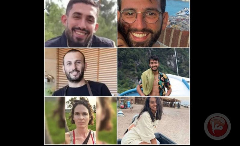 الجيش الإسرائيلي يعلن العثور على 6 جثث اسرى في غزة