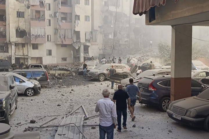 الاحتلال ينذر بإخلاء مبانٍ في ضاحية بيروت الجنوبية 