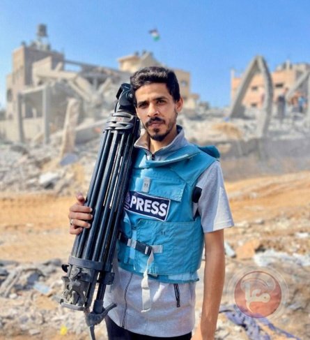 استشهاد الصحفي رسمي سالم في غزة
