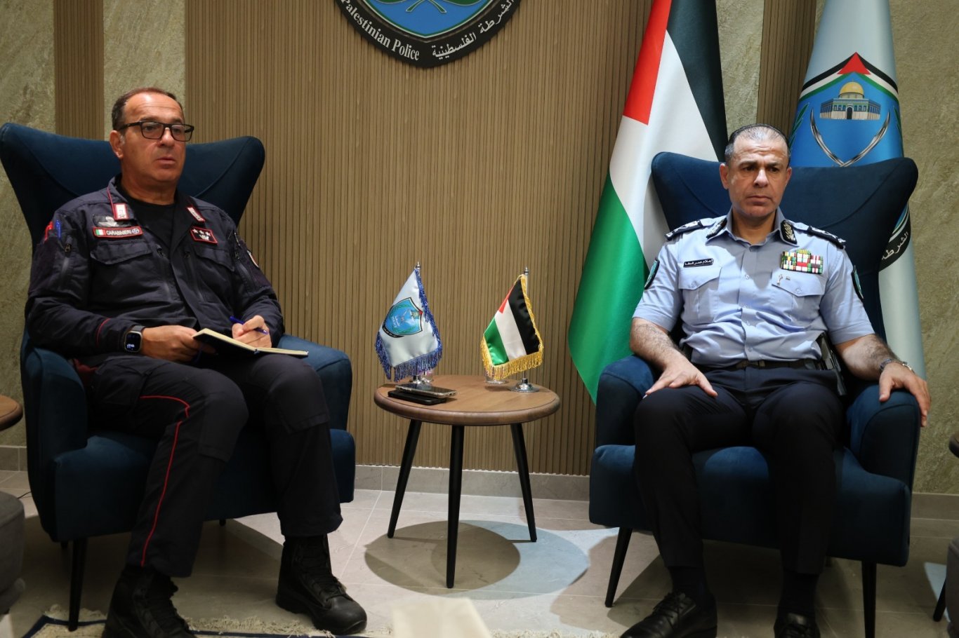 اللواء السقا يبحث مع رئيس بعثة 