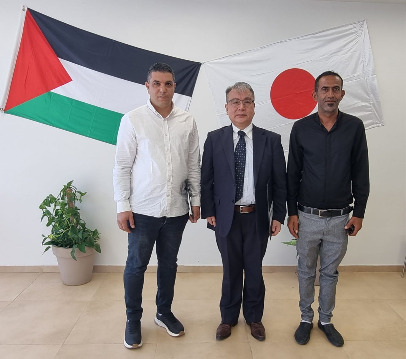 حفل توقيع منحة مع مجلس قروي إسكاكا لِ 