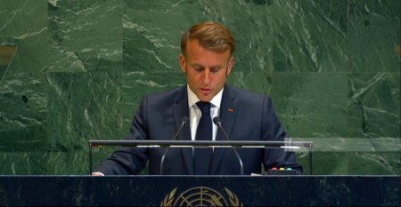 ماكرون يعلن الموقف التاريخي من نيويورك: فرنسا تعترف رسميا بدولة فلسطين