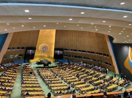 انسحاب عدد كبير من الوفود المشاركة في الجمعية العامة مع بدء خطاب نتنياهو