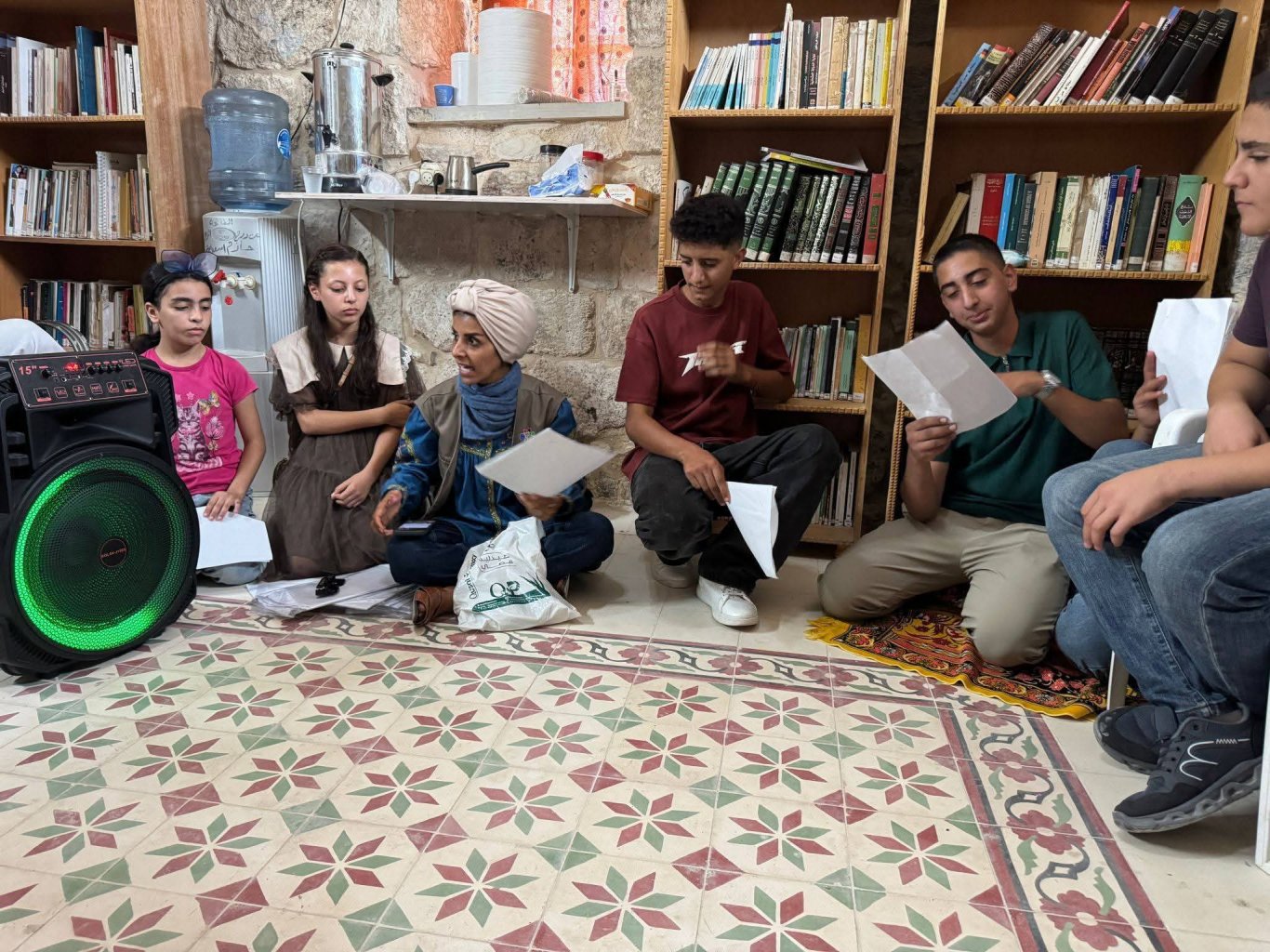 مؤسسة مجتمعات محلية تنفّذ لقاءً للدعم النفسي والاجتماعي للأطفال واليافعين في عرابه